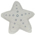 Set of Two 12" X 12" White Star Starfish Coastal Throw Pillow