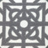 18" Gray And White Abstract Geometric Velvet Throw Pillow