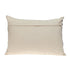 Glam Beige with Silver Sequins Lumbar Throw Pillow