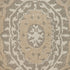 Boho Garland Beige and Khaki Decorative Accent Pillow