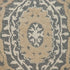 Boho Garland Beige and Gray Decorative Accent Pillow