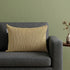 Shimmering Metallic Gold Beaded Luxury Throw Pillow