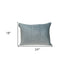 Gray Quilted Velvet Zig Zag Decorative Lumbar Pillow