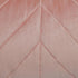 Quilted Velvet Arrows Pink Decorative Lumbar Pillow