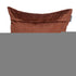 Quilted Velvet Arrows Burnt Orange Decorative Throw Pillow