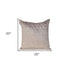 Tufted Diamonds Taupe Velvet Accent Pillow