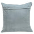 Geometric Lush Quilted Metallic Gray Throw Pillow
