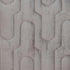 Geometric Lush Quilted Taupe Throw Pillow