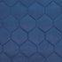 Navy Blue Tufted Velvet Quilted Lumbar Throw Pillow