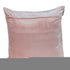 20" Pink Cotton Blend Throw Pillow