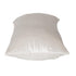 12" X 24" White Cotton Blend Throw Pillow