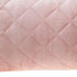 Tufted Diamond Pink Transitional Lumbar Pillow