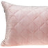Tufted Diamond Pink Transitional Lumbar Pillow