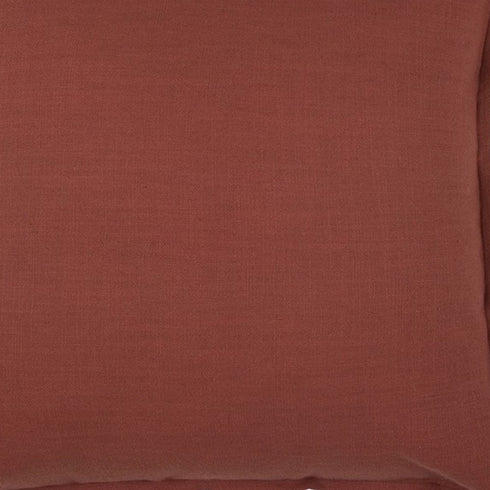 20" Paprika Cotton Throw Pillow