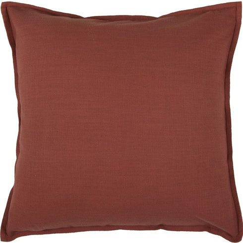 20" Paprika Cotton Throw Pillow
