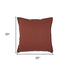 20" Paprika Cotton Throw Pillow