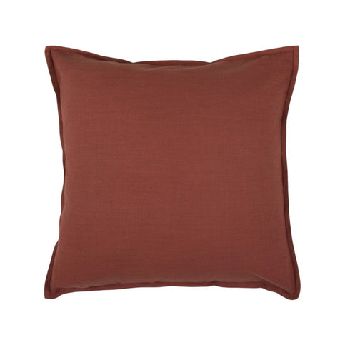 20" Paprika Cotton Throw Pillow