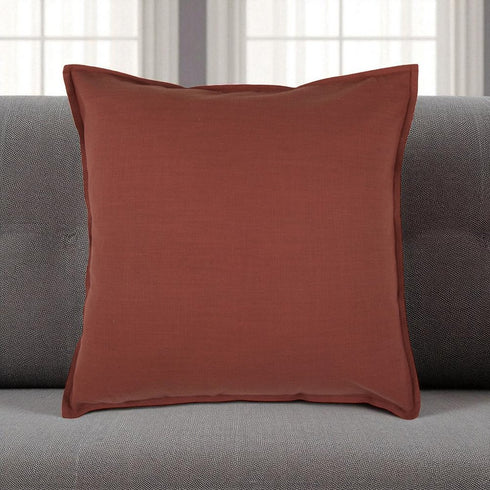 20" Paprika Cotton Throw Pillow