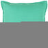 20" Aqua Cotton Throw Pillow