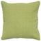 20" Green Cotton Throw Pillow