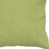 20" Green Cotton Throw Pillow