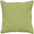 20" Green Cotton Throw Pillow