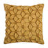 Yellow Pinwheel Floral Petal Down Throw Pillow