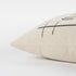 Gray Cream Canvas Family Love Throw Pillow