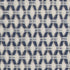 Indigo Ivory Scaled Diamond Pattern Throw Pillow