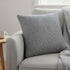 Indigo Ivory Scaled Diamond Pattern Throw Pillow
