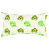 Lemon Green Artichoke Embroidered Lumbar Pillow