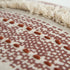 14" X 26" Natural And Russet Lumbar Striped Cotton Throw Pillow with Texture