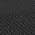 20" Black Nubby Textured Modern Throw Pillow