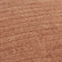 20" Terra Cotta Cotton Textural Stripe Throw Pillow with Tassels