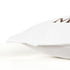 Brown and White Get Off My Nuts Modern Throw Pillow