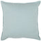 Blue Solid Light Textured Modern Throw Pillow