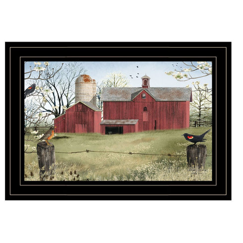 Harbingers of Spring 2 Black Framed Print Wall Art
