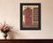 Old Red Pie Safe Black Framed Print Wall Art