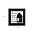 A Blessing 2 Black Framed Print Wall Art