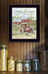 Families That Farm Together Stay Together Black Framed Print Wall Art