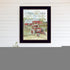 Families That Farm Together Stay Together Black Framed Print Wall Art