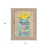Sunshine 3 Brown Framed Print Wall Art