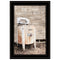 Laundry Room 2 Black Framed Print Bathroom Wall Art