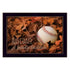 Baseball A Family Tradition Black Framed Print Wall Art