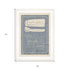 Brush Teeth 2 White Framed Print Wall Art