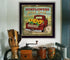 Sunflowers From the Farm 1 Black Framed Print Wall Art