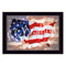 Oh Beautiful America Black Framed Print Wall Art