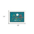 Good Night White Framed Print Wall Art