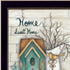 Set Of Two Home Sweet Home 1 Black Framed Wall Art