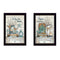 Set Of Two Home Sweet Home 1 Black Framed Wall Art
